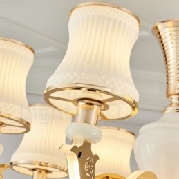 6 Light Traditionel Klassisk Integreret Metal Luksus Lysekrone