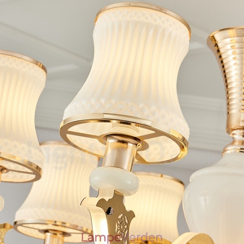 6 Light Traditionel Klassisk Integreret Metal Luksus Lysekrone