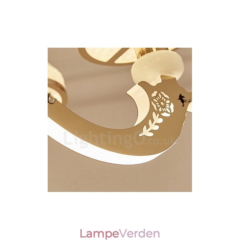 6 Light Traditionel Klassisk Integreret Metal Luksus Lysekrone