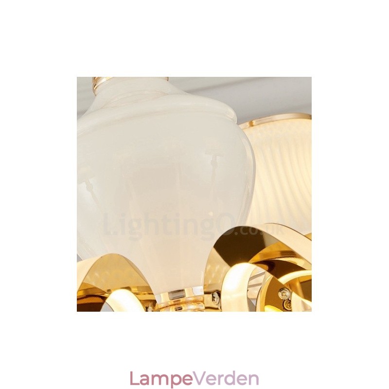 6 Light Traditionel Klassisk Integreret Metal Luksus Lysekrone