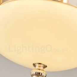 6 Light Traditionel Klassisk Integreret Metal Luksus Lysekrone