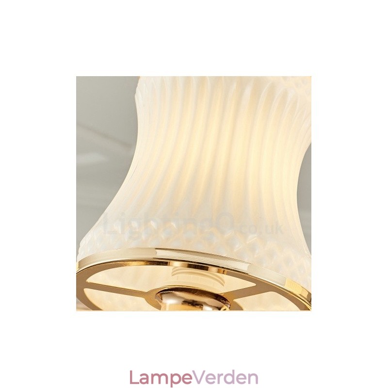 15 let traditionel klassisk integreret metal lysekrone
