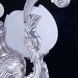 Lysekrone moderne moderne metal