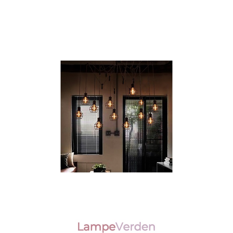 Creative American Style 12 Light Pendant