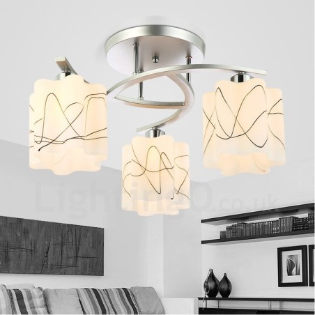 3 lys moderne moderne integreret lysekrone 3 lys moderne moderne integreret lysekrone