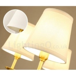 6 lys rustik hytte integreret metal lysekrone