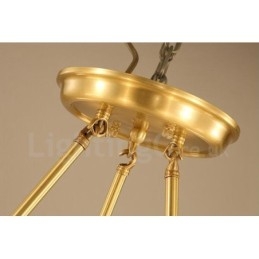 10 lys rustik hytte integreret metal lysekrone