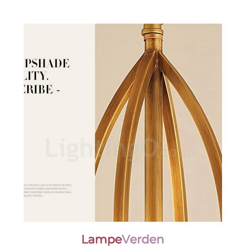 6 lys rustik hytte integreret metal lysekrone