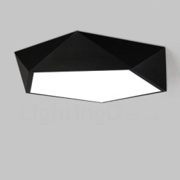 Moderne moderne integreret integreret metal Flush Mount Light