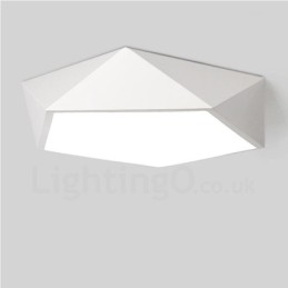 Moderne moderne integreret integreret metal Flush Mount Light