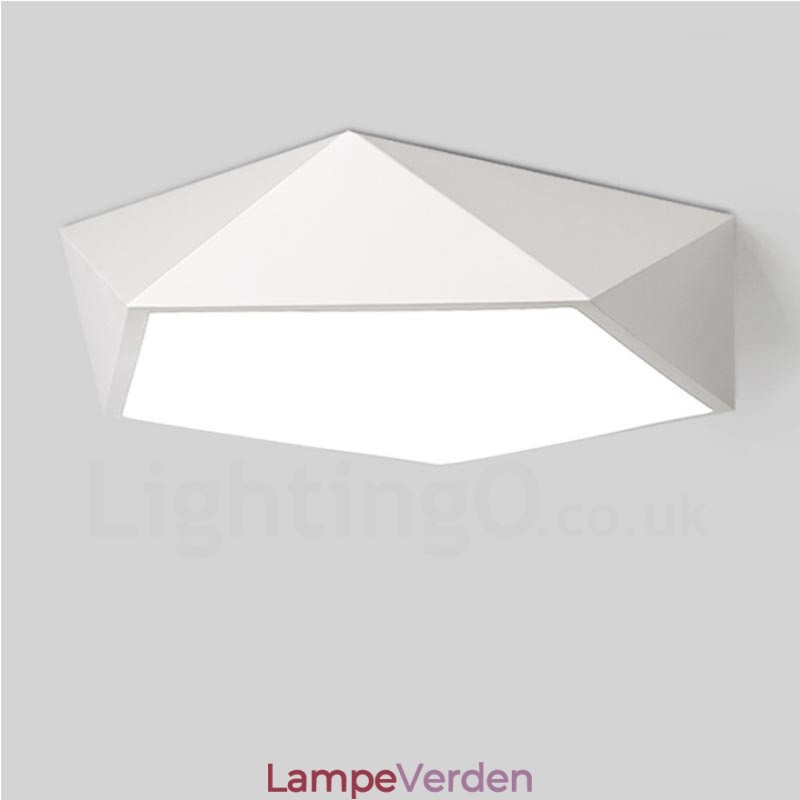 Moderne moderne integreret integreret metal Flush Mount Light