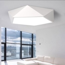 Moderne moderne integreret integreret metal Flush Mount Light