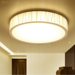 Moderne moderne integreret metal flush Mount Light