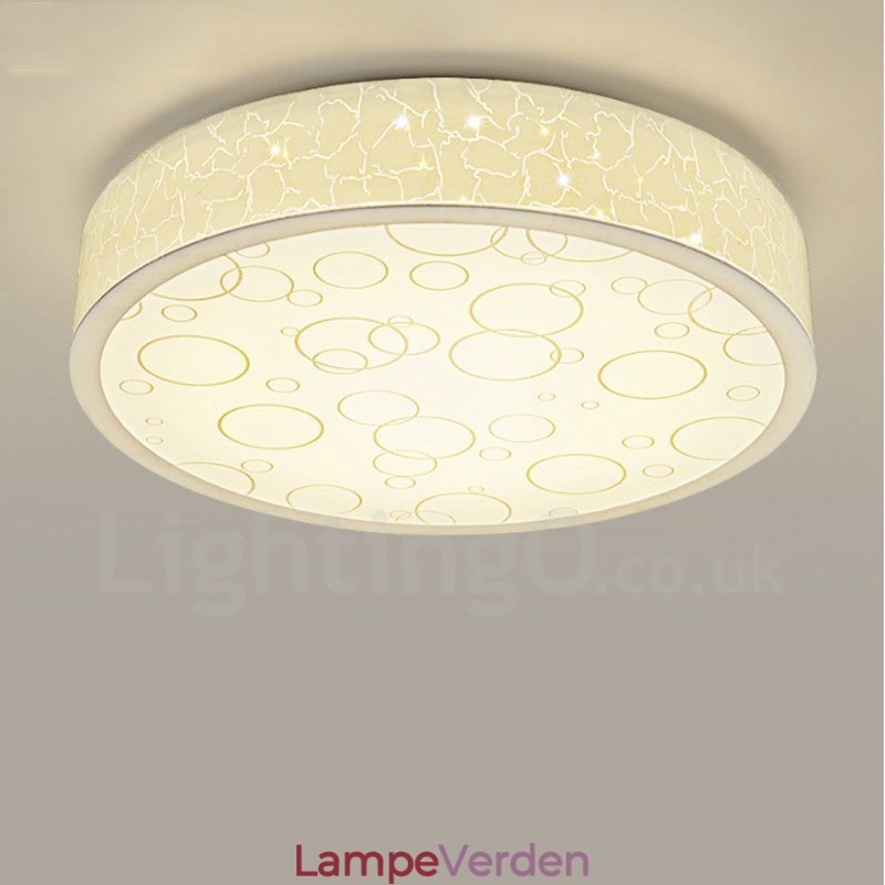 Moderne moderne integreret metal flush Mount Light