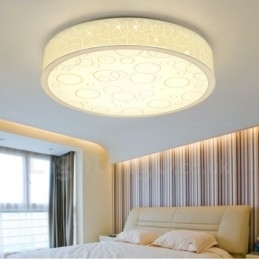 Moderne moderne integreret metal flush Mount Light