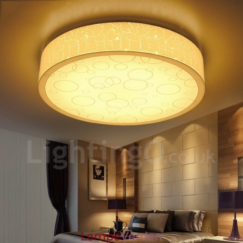 Moderne moderne integreret metal flush Mount Light