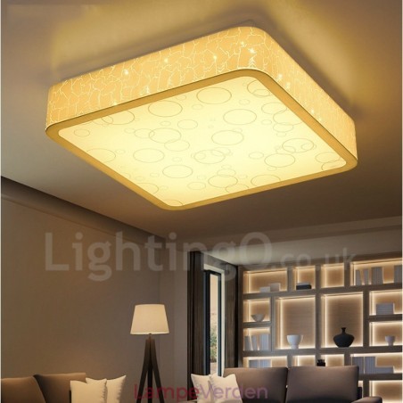 Moderne moderne integreret metal flush Mount Light