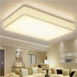 Moderne moderne integreret metal flush Mount Light