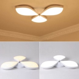 3 Lys Moderne Moderne Integreret Metal Flush Mount Light