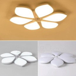 6 Lys Moderne Moderne Integreret Metal Flush Mount Light