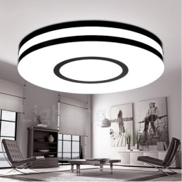 Moderne moderne integreret metal flush Mount Light