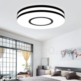 Moderne moderne integreret metal flush Mount Light