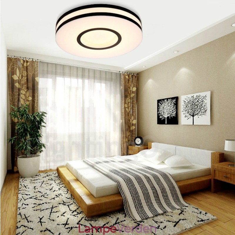 Moderne moderne integreret metal flush Mount Light