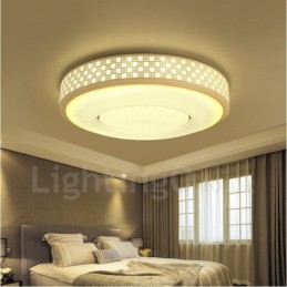 Moderne moderne integreret metal flush Mount Light