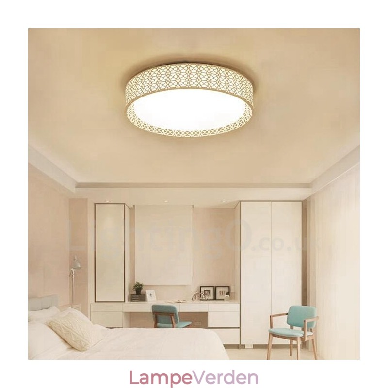 Moderne moderne integreret metal flush Mount Light
