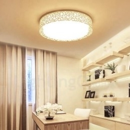 Moderne moderne integreret metal flush Mount Light
