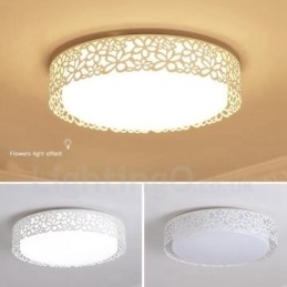 Moderne moderne integreret metal flush Mount Light