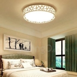 Moderne moderne integreret metal flush Mount Light