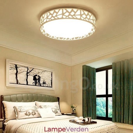 Moderne moderne integreret metal flush Mount Light