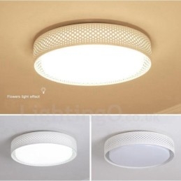 Moderne moderne integreret metal flush Mount Light