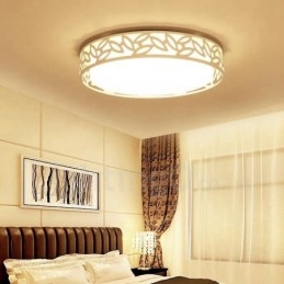 Moderne moderne integreret metal flush Mount Light