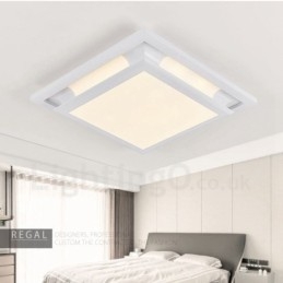 Moderne moderne integreret metal flush Mount Light