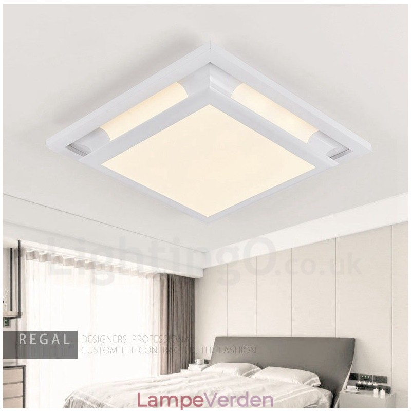 Moderne moderne integreret metal flush Mount Light