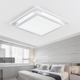 Moderne moderne integreret metal flush Mount Light