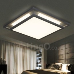 Moderne moderne integreret metal flush Mount Light