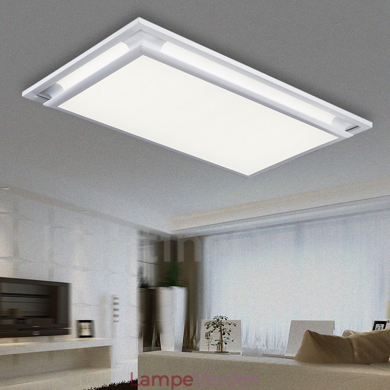 Moderne moderne integreret metal flush Mount Light