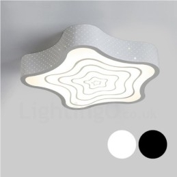 Moderne moderne integreret metal flush Mount Light