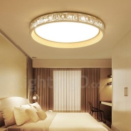 Moderne moderne integreret metal flush Mount Light