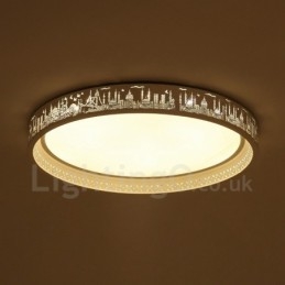 Moderne moderne integreret metal flush Mount Light