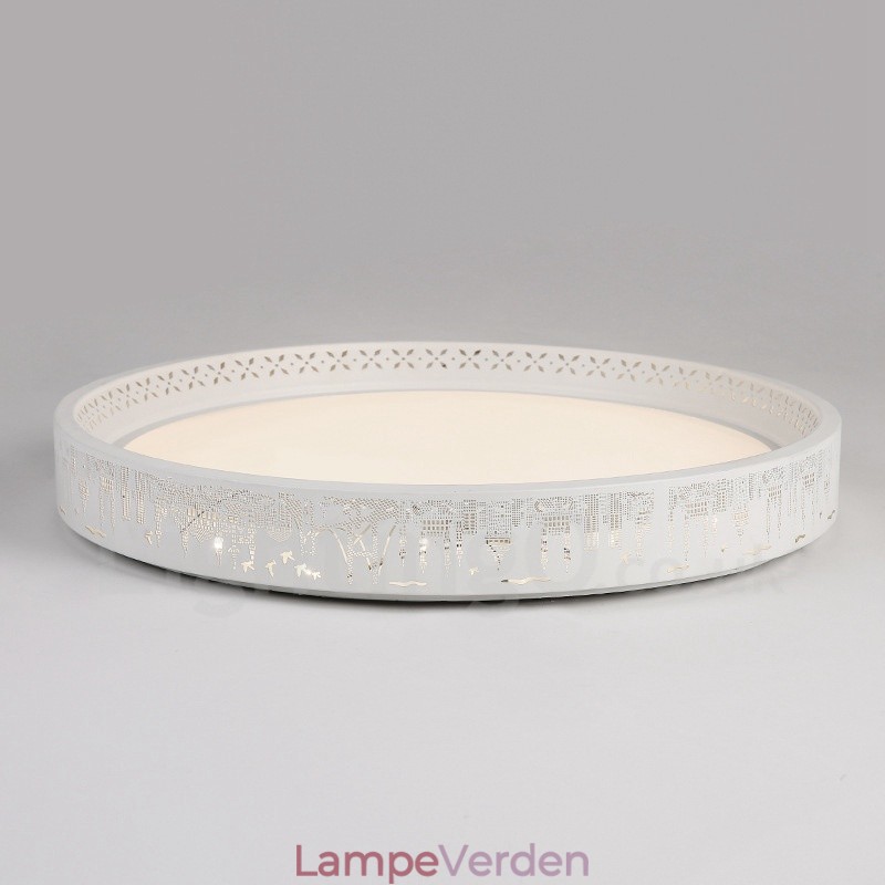 Moderne moderne integreret metal flush Mount Light