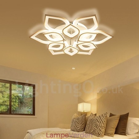 12 Lys Moderne Moderne Integreret Flush Mount Light 12 Lys Moderne Moderne Integreret Flush Mount Light
