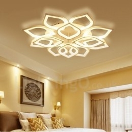 12 Lys Moderne Moderne Integreret Flush Mount Light