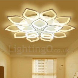 15 Lys Moderne Moderne Integreret Flush Mount Light
