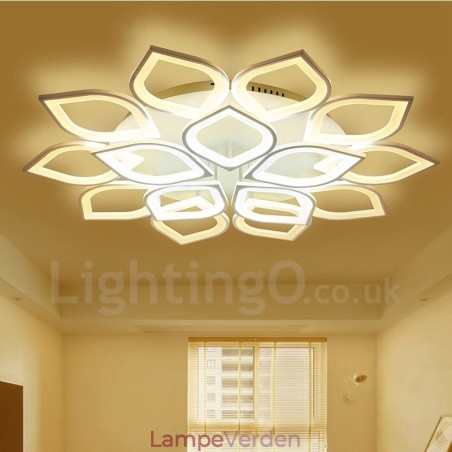 15 Lys Moderne Moderne Integreret Flush Mount Light 15 Lys Moderne Moderne Integreret Flush Mount Light