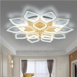 15 Lys Moderne Moderne Integreret Flush Mount Light