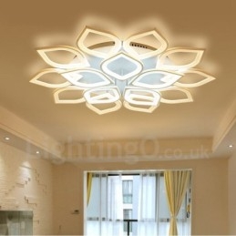 15 Lys Moderne Moderne Integreret Flush Mount Light